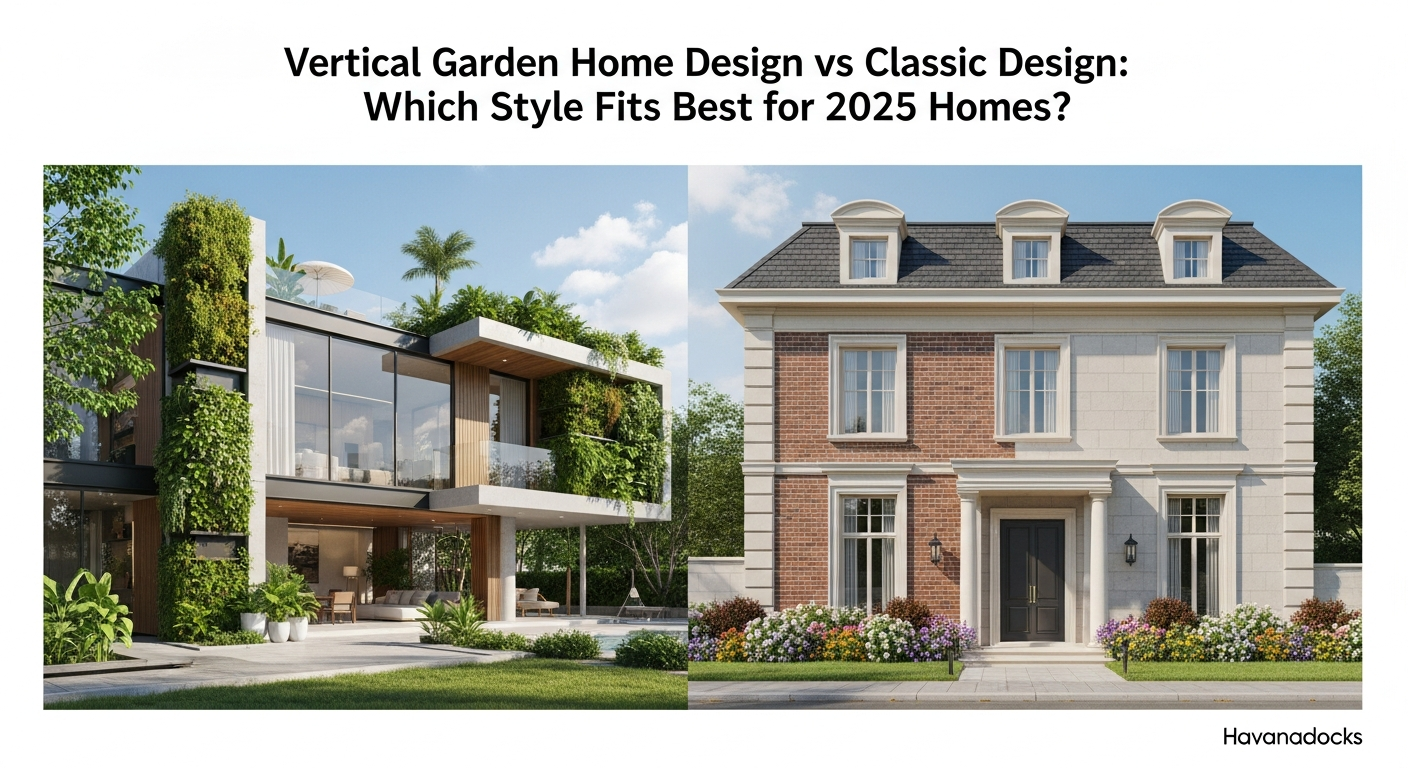 Vertical Garden Home Design vs Classic Design: Which Style Fits Best for 2025 Homes?
