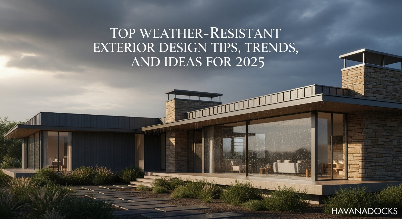 Top Weather-Resistant Exterior Design Tips Trends and Ideas for 2025