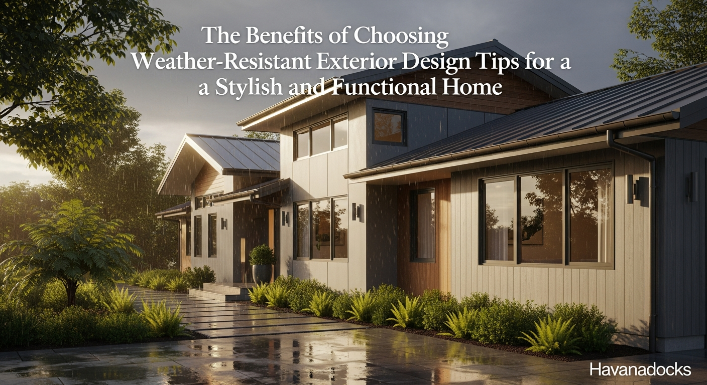 The Benefits of Choosing Weather-Resistant Exterior Design Tips for a Stylish and Functional Home