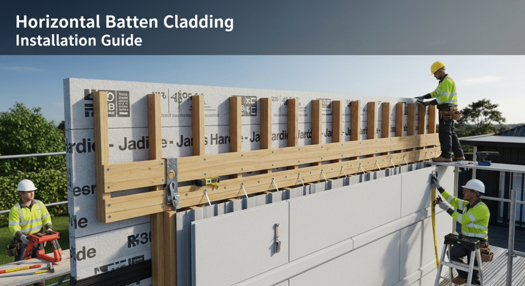 Horizontal Batten Cladding Installation Guide