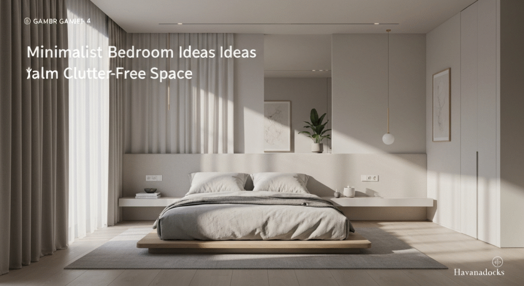 5 Minimalist Bedroom Design Tips for a Clean, Peaceful Space