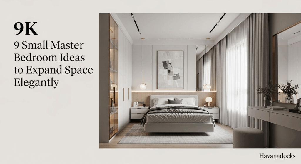 9 Small Master Bedroom Ideas to Expand Space Elegantly
