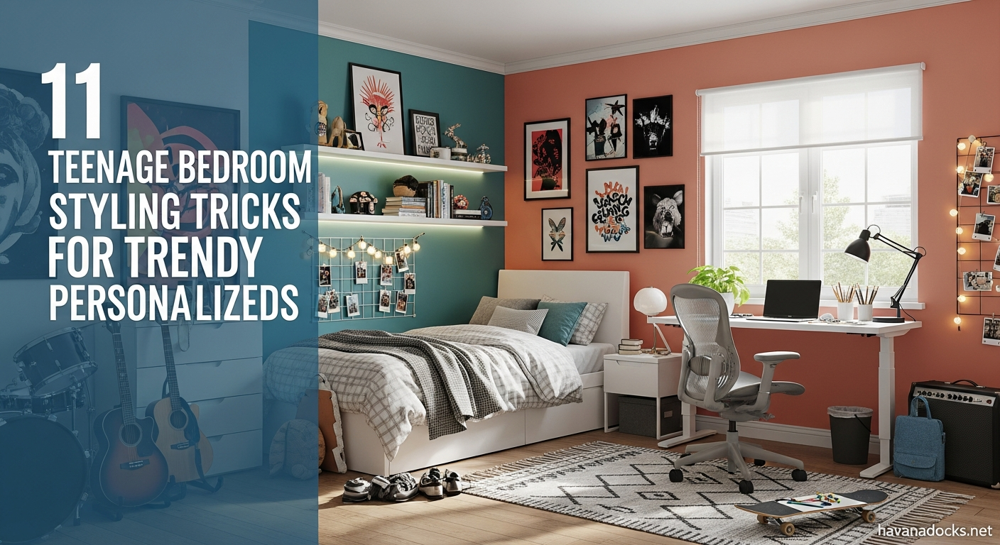 11 Teenage Bedroom Styling Tricks for Trendy Personalized Spaces