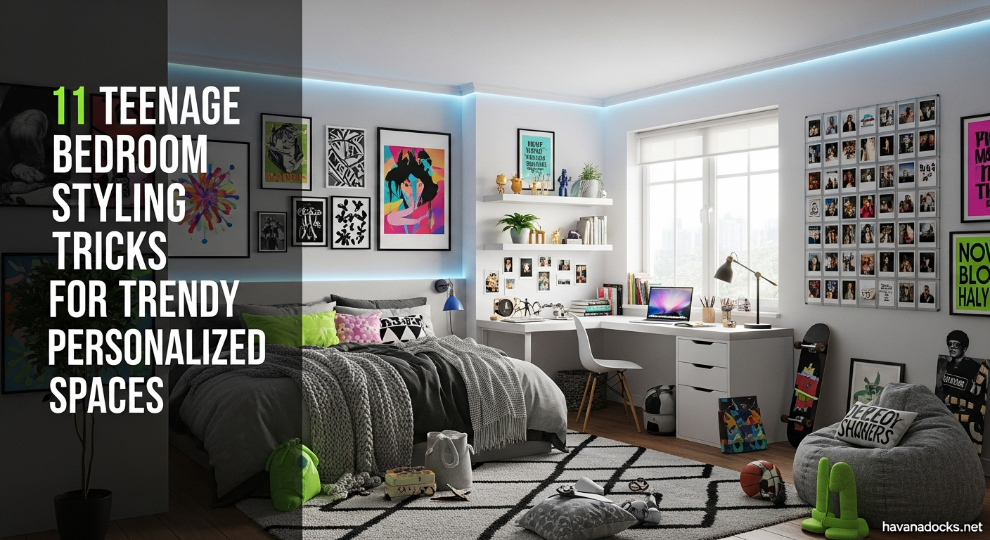 11 Teenage Bedroom Styling Tricks for Trendy Personalized Spaces