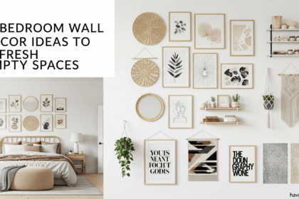 13 Bedroom Wall Decor Ideas to Refresh Empty Spaces