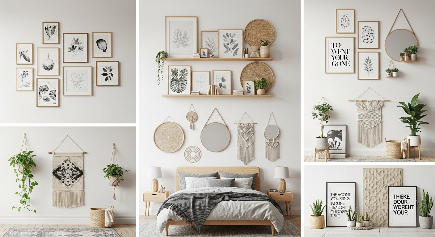13 Bedroom Wall Decor Ideas to Refresh Empty Spaces