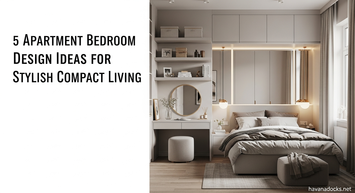 5 Apartment Bedroom Design Ideas for Stylish Compact Living