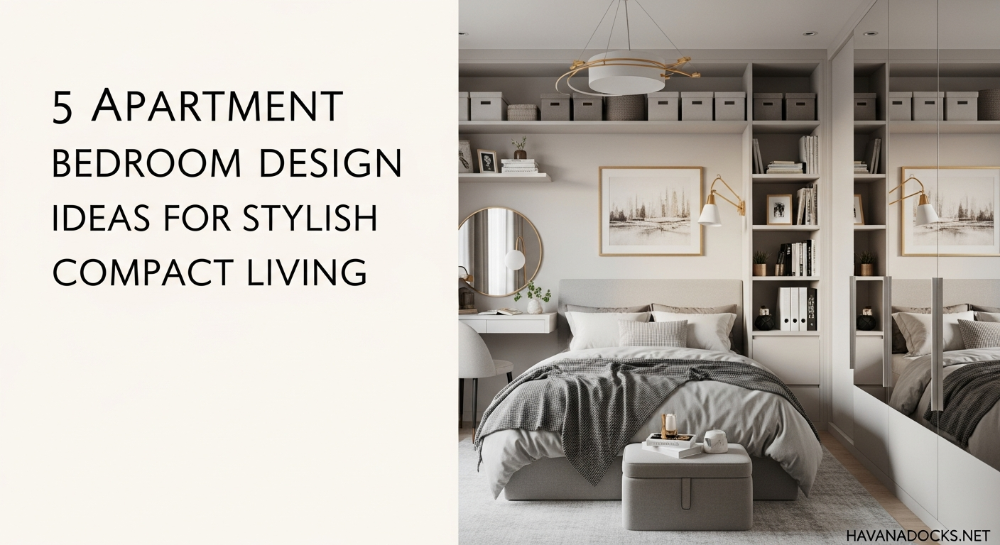 5 Apartment Bedroom Design Ideas for Stylish Compact Living