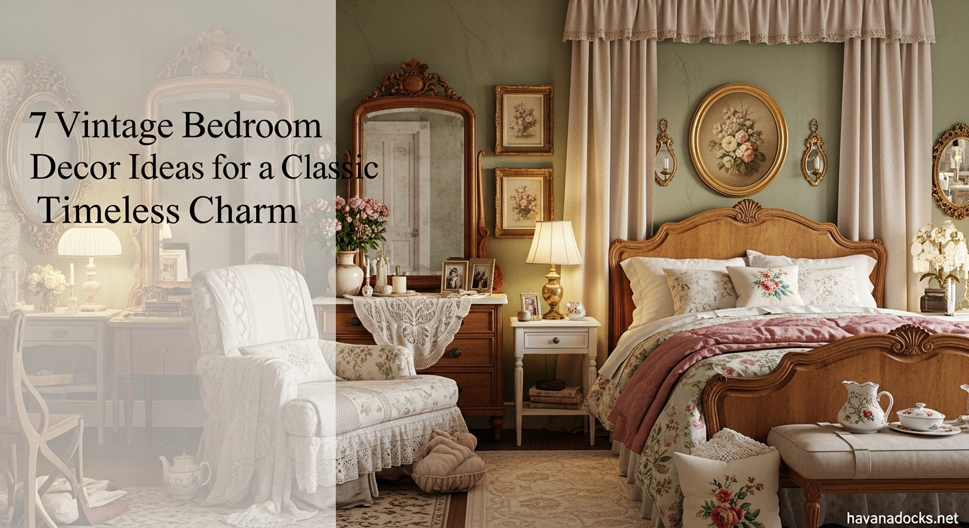 7 Vintage Bedroom Decor Ideas for a Classic Timeless Charm
