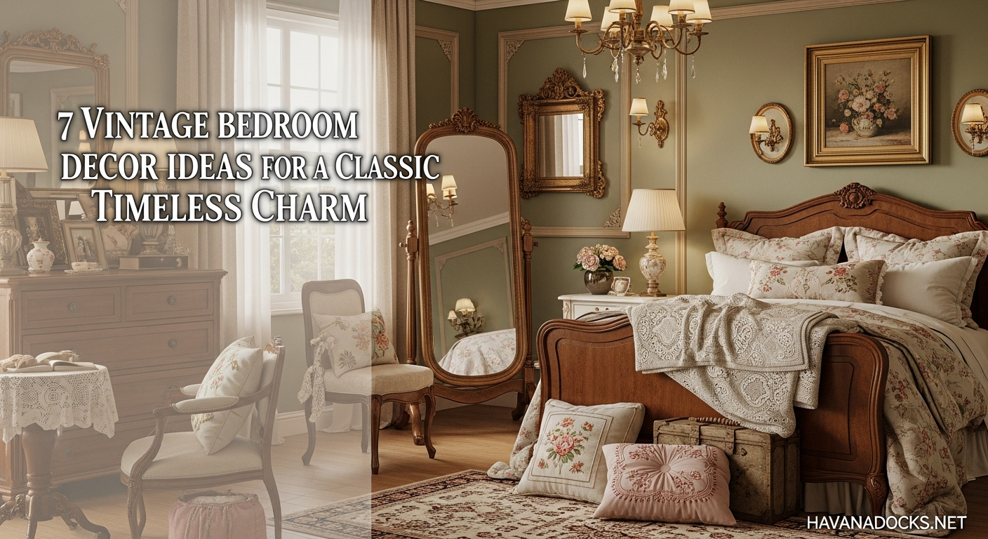 7 Vintage Bedroom Decor Ideas for a Classic Timeless Charm