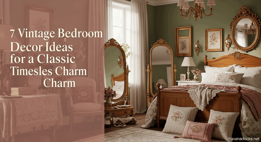 7 Vintage Bedroom Decor Ideas for a Classic Timeless Charm