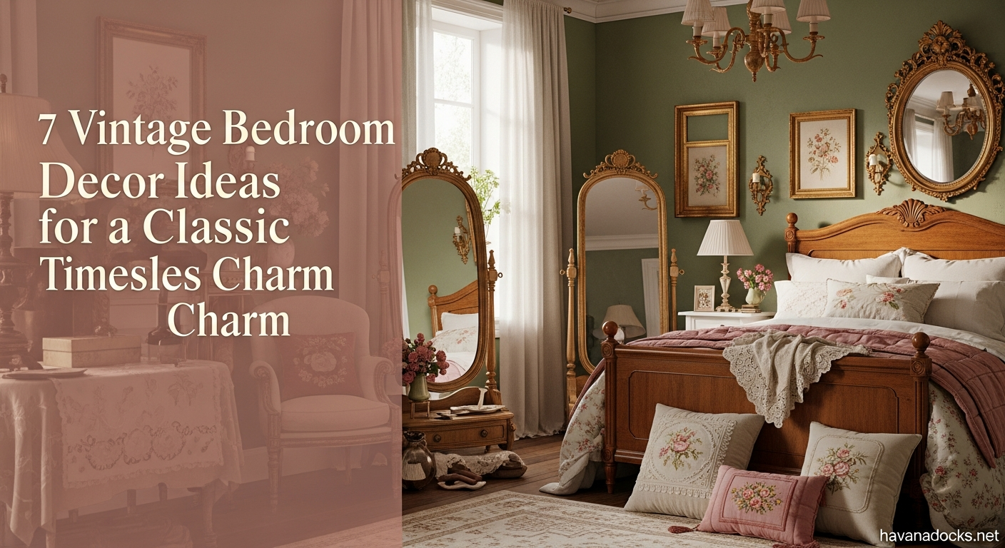 7 Vintage Bedroom Decor Ideas for a Classic Timeless Charm