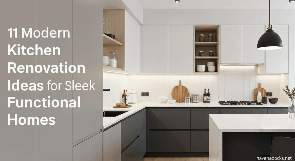 11 Modern Kitchen Renovation Ideas for Sleek Functional Homes.