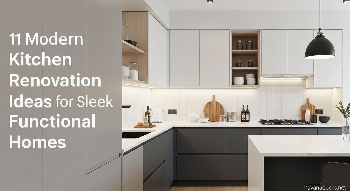 11 Modern Kitchen Renovation Ideas for Sleek Functional Homes.