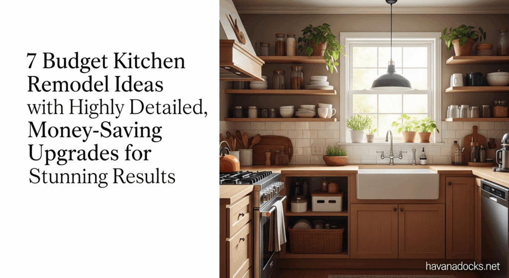 7 Budget Kitchen Remodel Ideas with Highly Detailed, Money-Saving Upgrades for Stunning Results