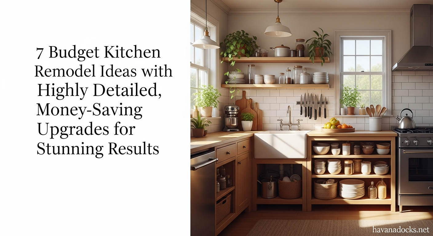 7 Budget Kitchen Remodel Ideas with Highly Detailed, Money-Saving Upgrades for Stunning Results 10 7 Budget Kitchen Remodel Ideas with Highly Detailed, Money-Saving Upgrades for Stunning Results