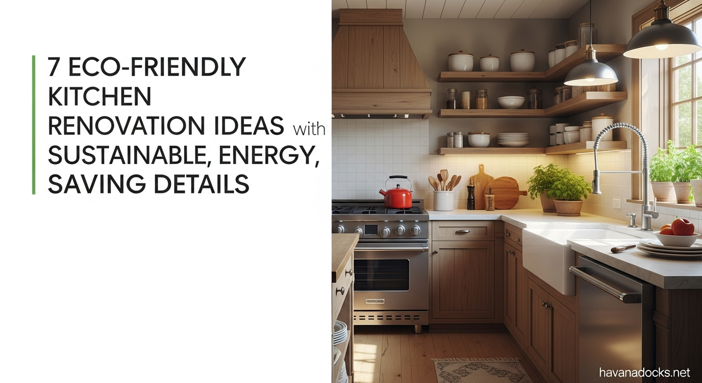 7 Eco-Friendly Kitchen Renovation Ideas with Sustainable, Energy-Saving Details