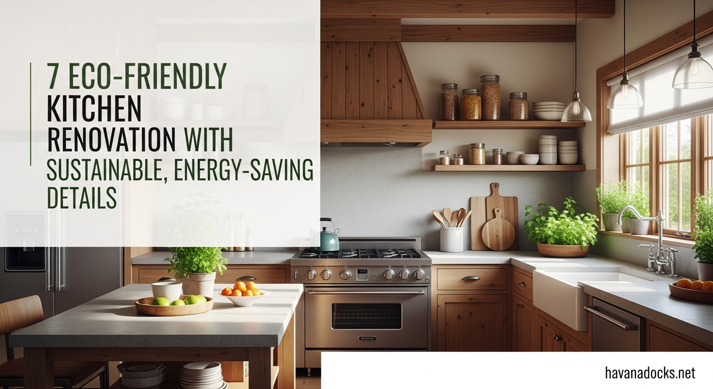 7 Eco-Friendly Kitchen Renovation Ideas with Sustainable, Energy-Saving Details