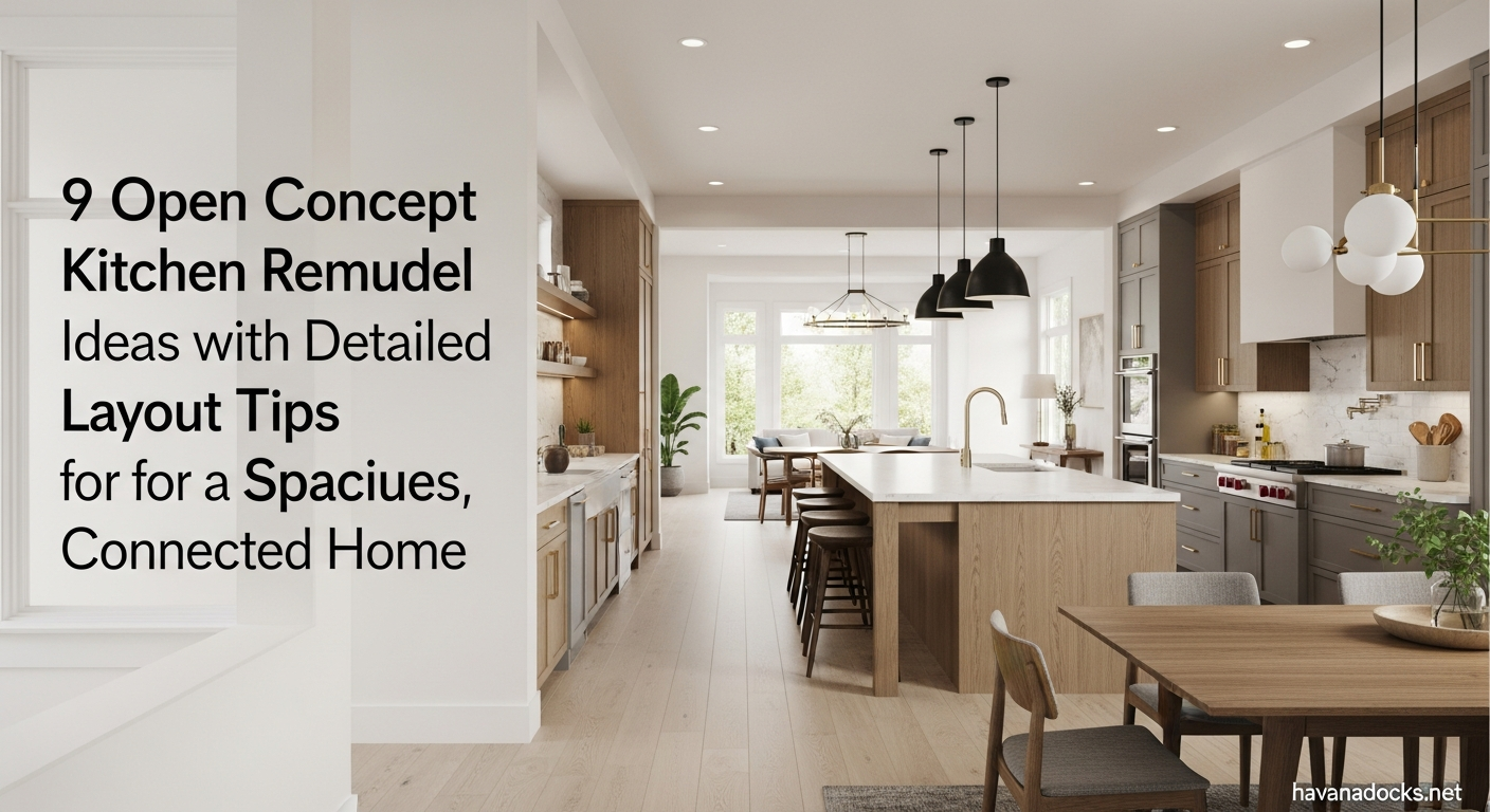 9 Open Concept Kitchen Remodel Ideas with Detailed Layout Tips for a Spacious, Connected Home 3 9 Open Concept Kitchen Remodel Ideas with Detailed Layout Tips for a Spacious, Connected Home