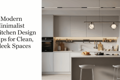 5 Modern Minimalist Kitchen Design Tips for Clean, Sleek Spaces