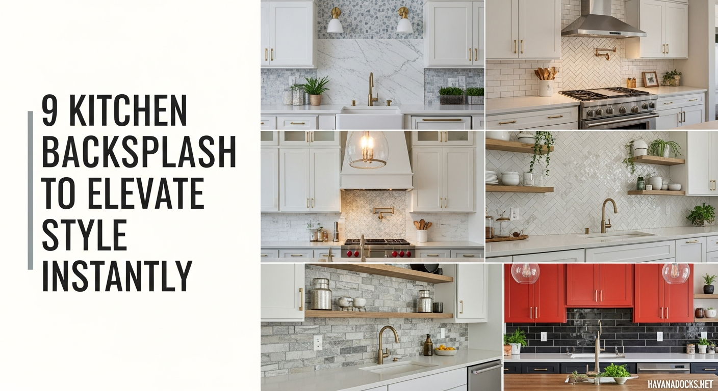 9 Kitchen Backsplash Ideas to Elevate Style Instantly