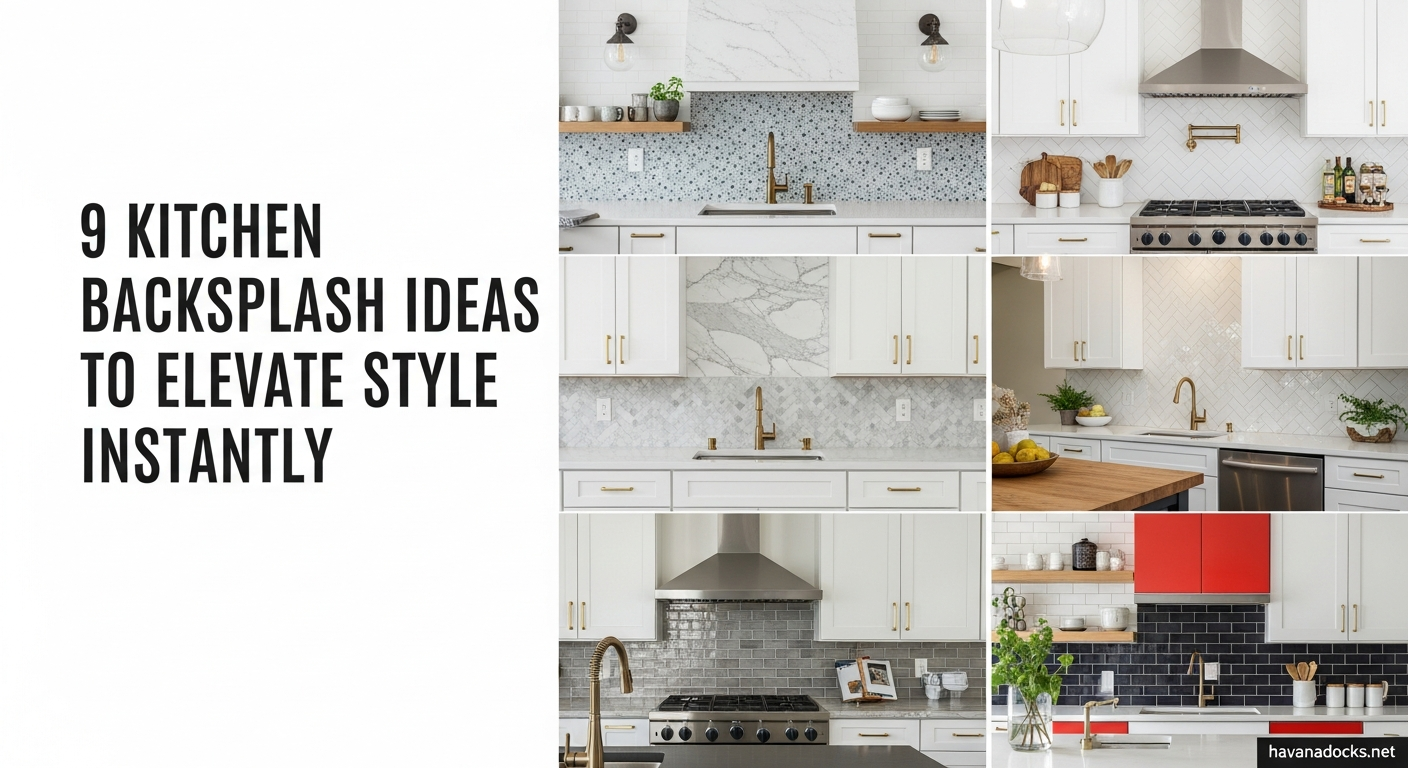 9 Kitchen Backsplash Ideas to Elevate Style Instantly