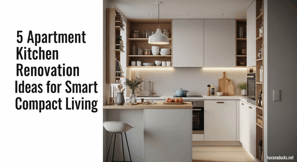 5 Apartment Kitchen Renovation Ideas for Smart Compact Living