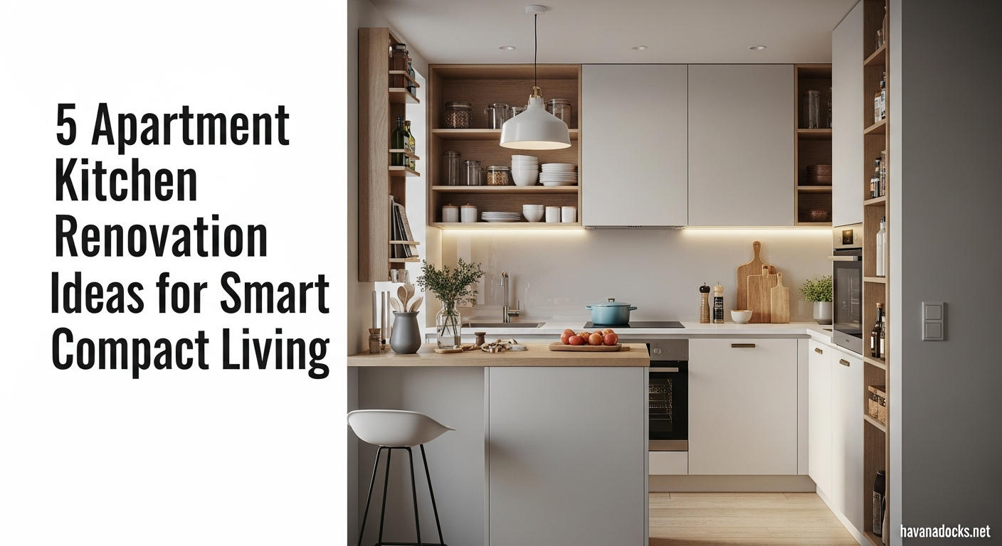 5 Apartment Kitchen Renovation Ideas for Smart Compact Living