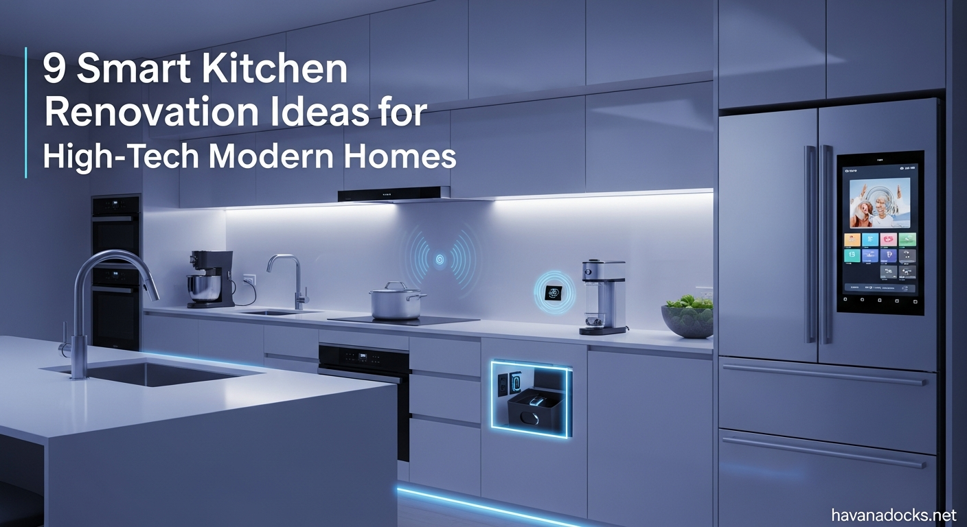 9 Smart Kitchen Renovation Ideas for High-Tech Modern Homes