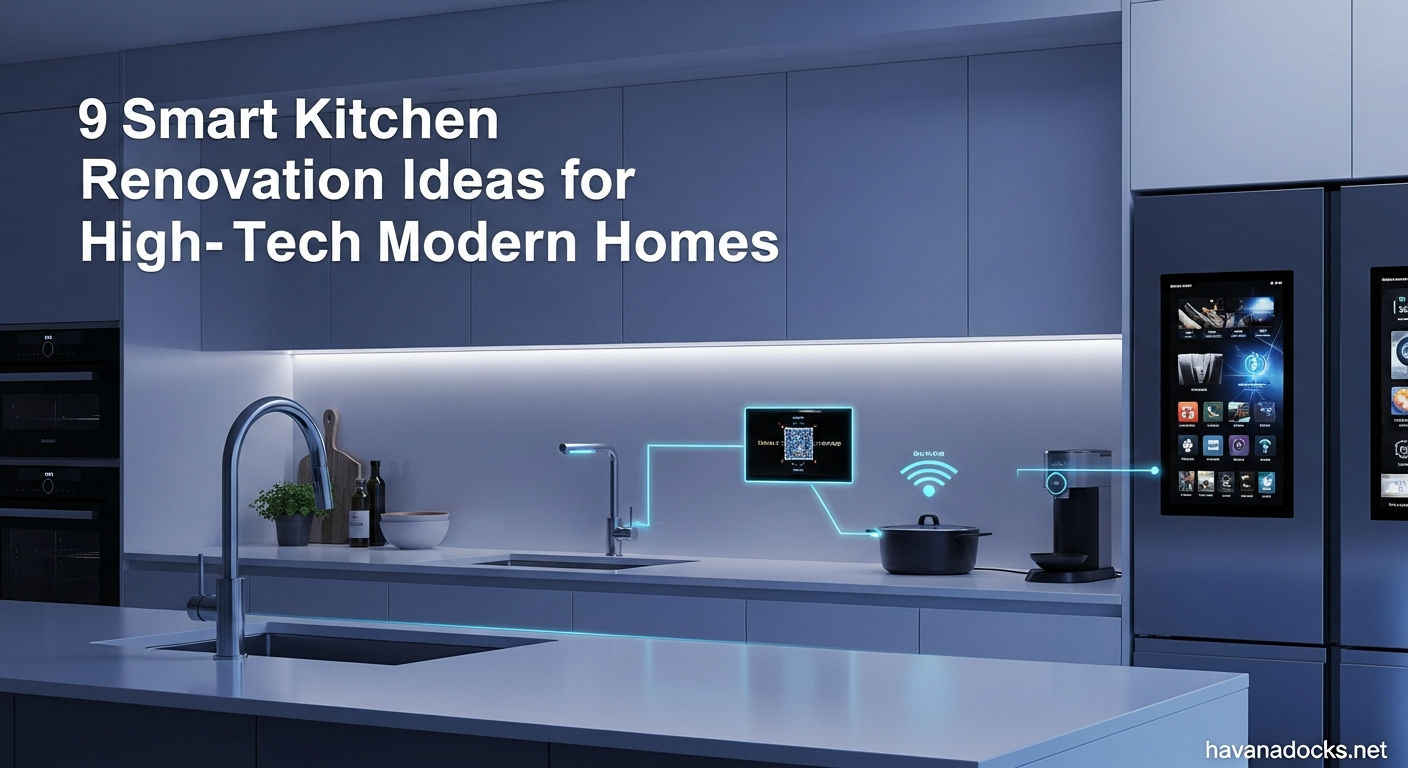 9 Smart Kitchen Renovation Ideas for High-Tech Modern Homes