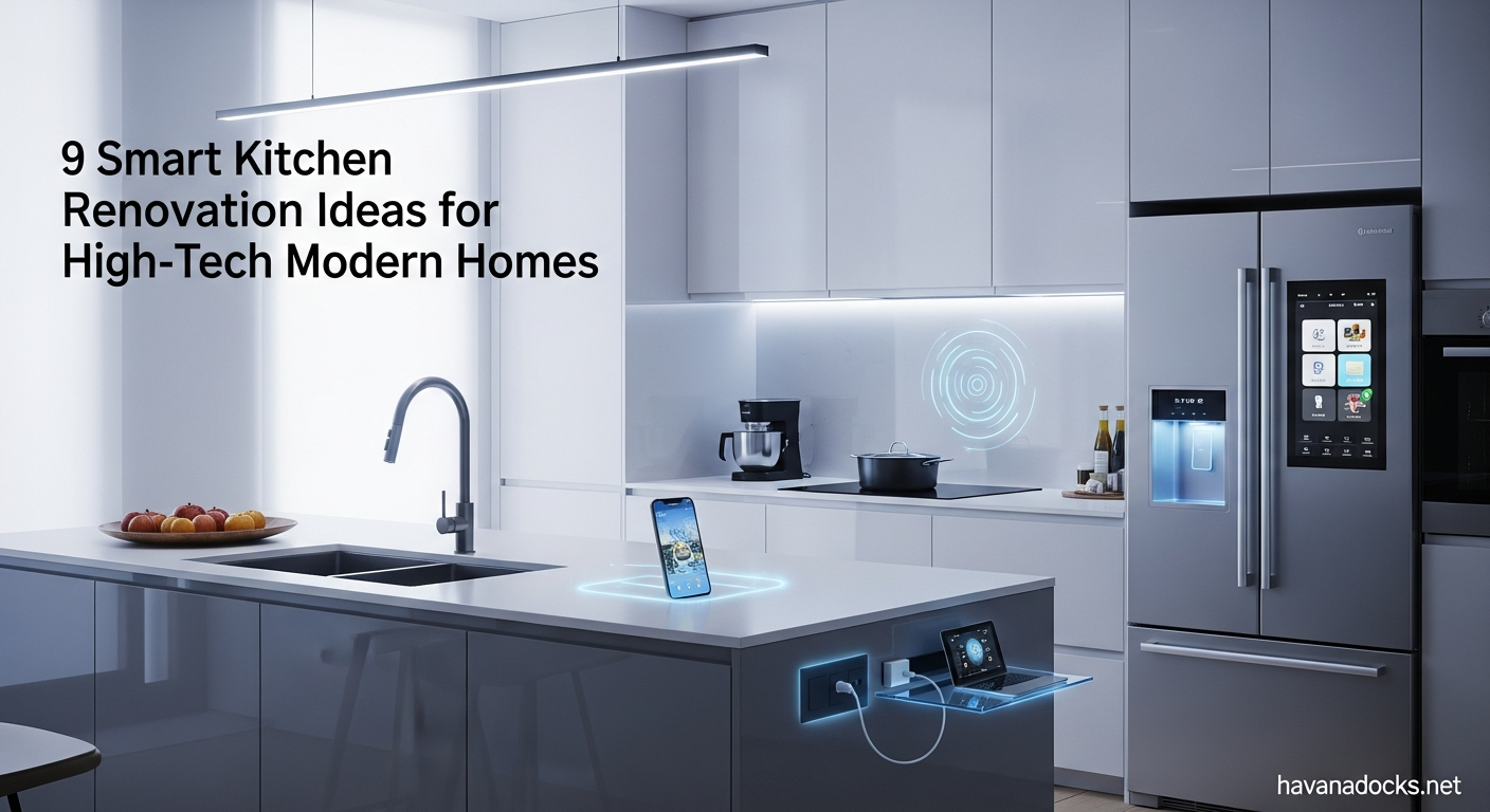 9 Smart Kitchen Renovation Ideas for High-Tech Modern Homes