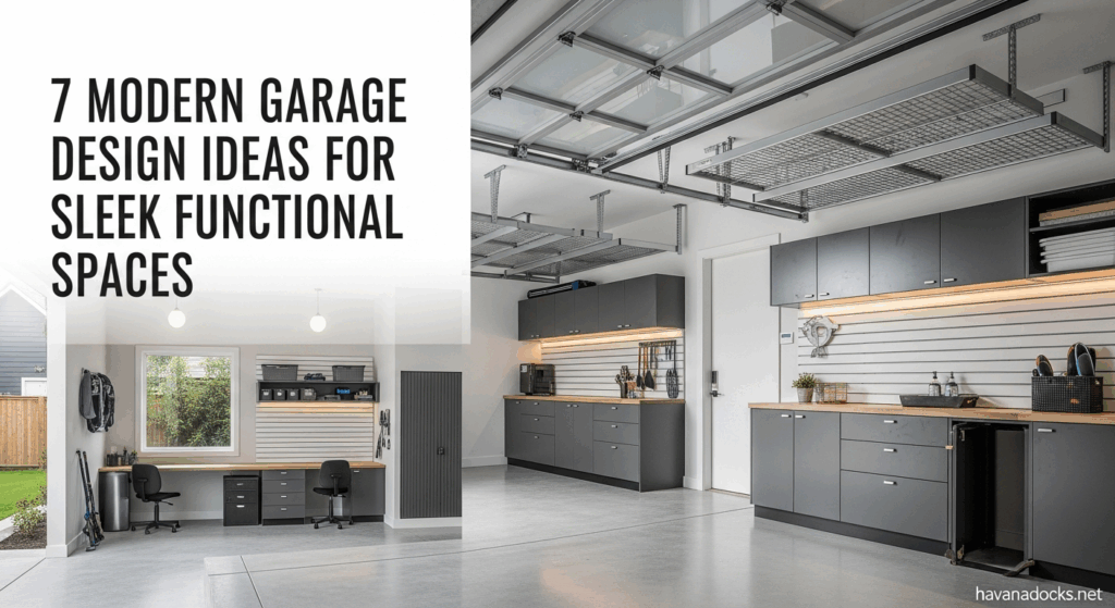 7 Modern Garage Design Ideas for Sleek Functional Spaces