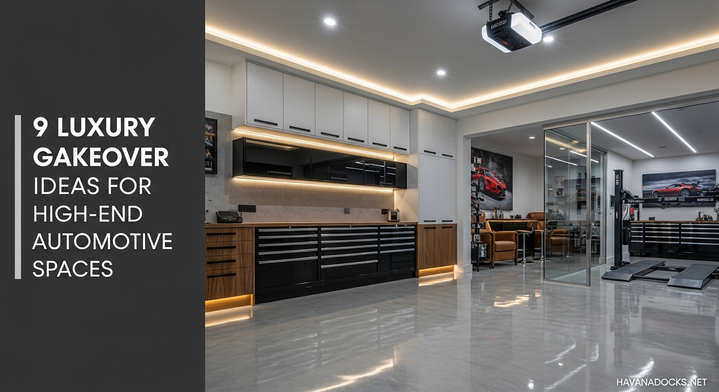 9 Luxury Garage Makeover Ideas for High-End Automotive Spaces