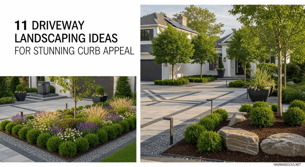 11 Driveway Landscaping Ideas for Stunning Curb Appeal