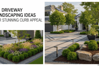 11 Driveway Landscaping Ideas for Stunning Curb Appeal 13 11 Driveway Landscaping Ideas for Stunning Curb Appeal