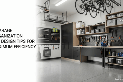 7 Garage Organization and Design Tips for Maximum Efficiency