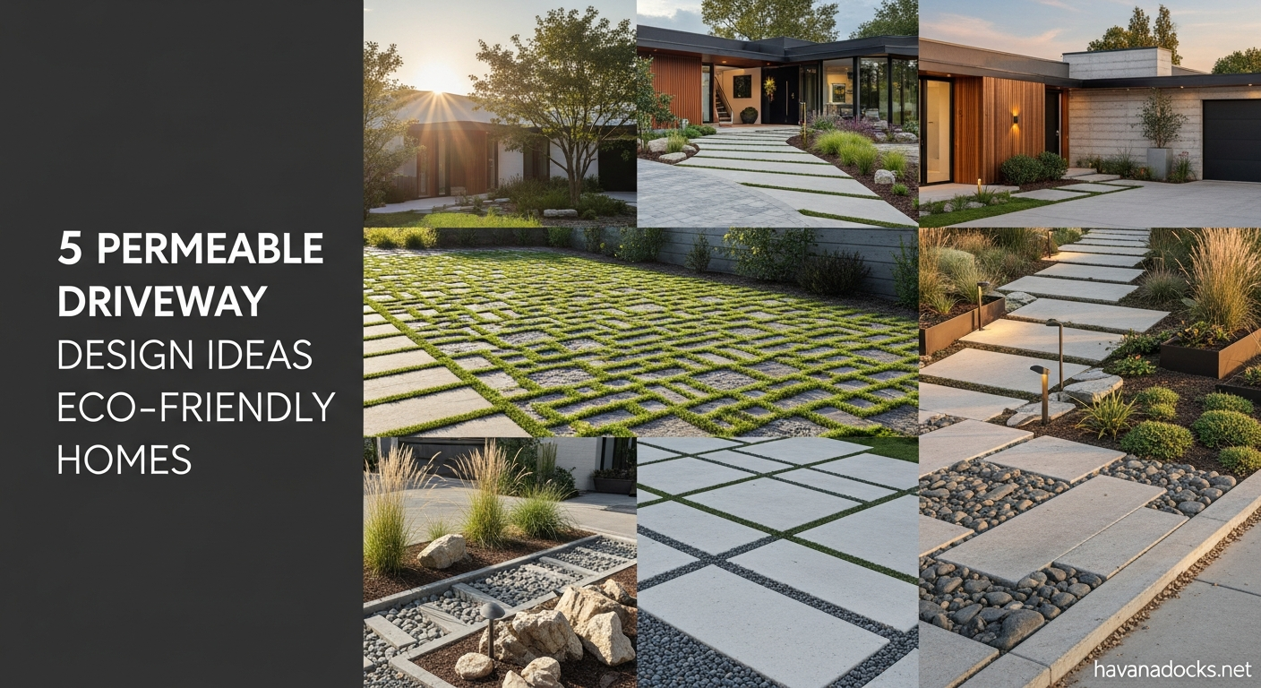 5 Permeable Driveway Design Ideas for Eco-Friendly Homes