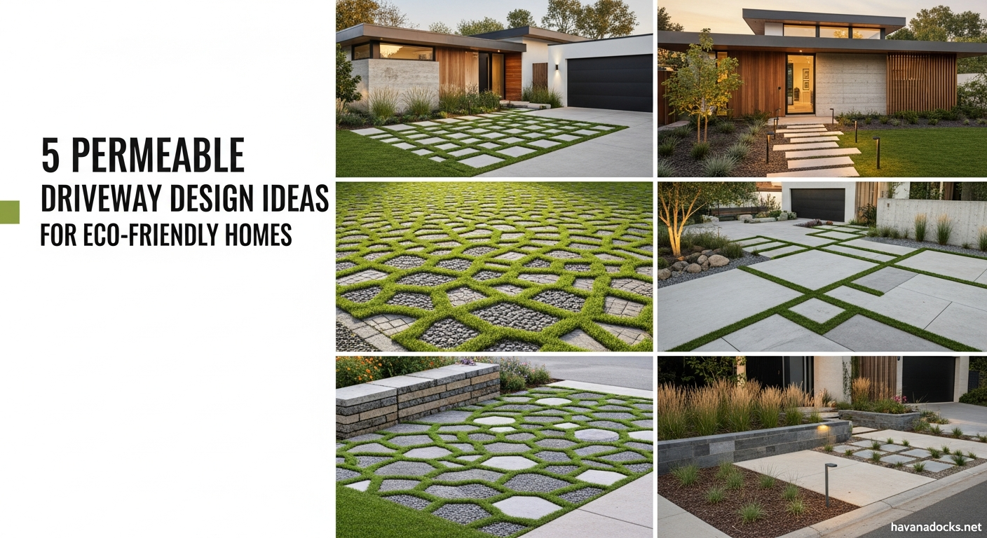 5 Permeable Driveway Design Ideas for Eco-Friendly Homes