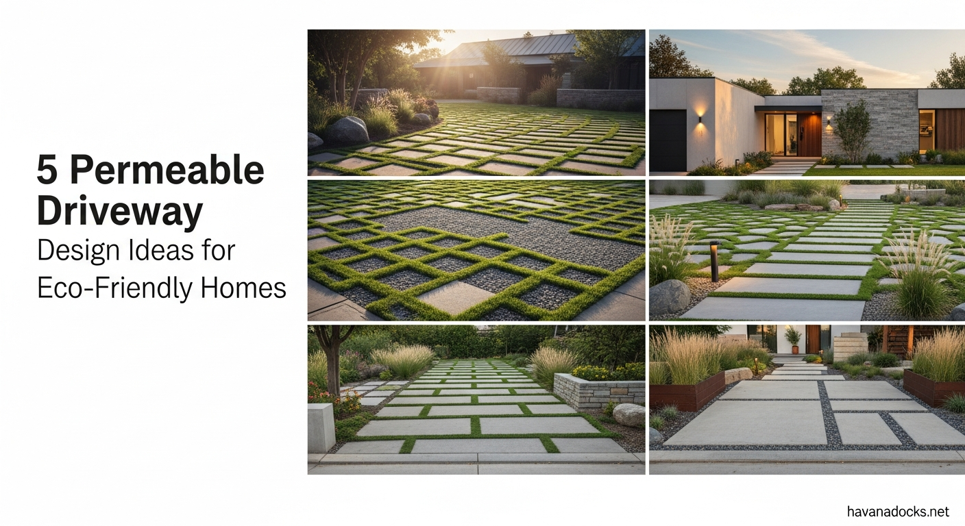 5 Permeable Driveway Design Ideas for Eco-Friendly Homes