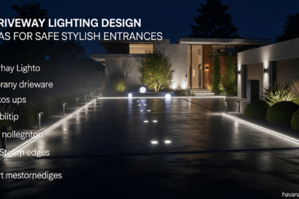 7 Driveway Lighting Design Ideas for Safe Stylish Entrances