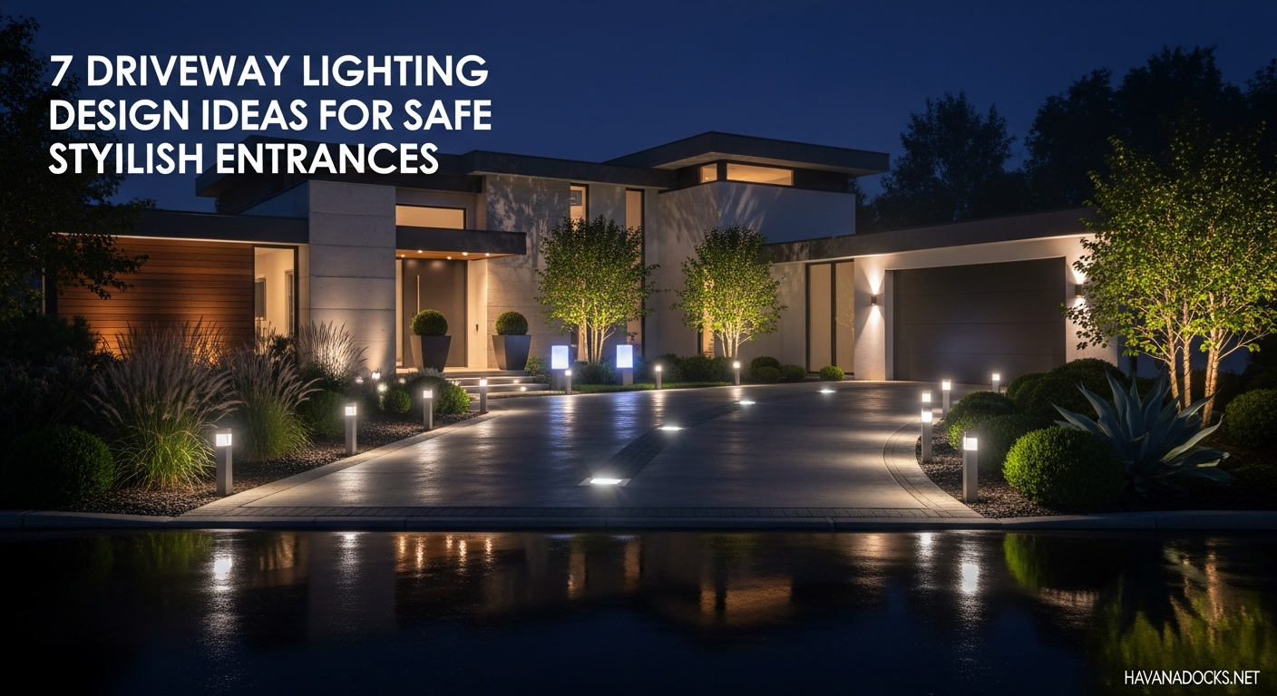 7 Driveway Lighting Design Ideas for Safe Stylish Entrances
