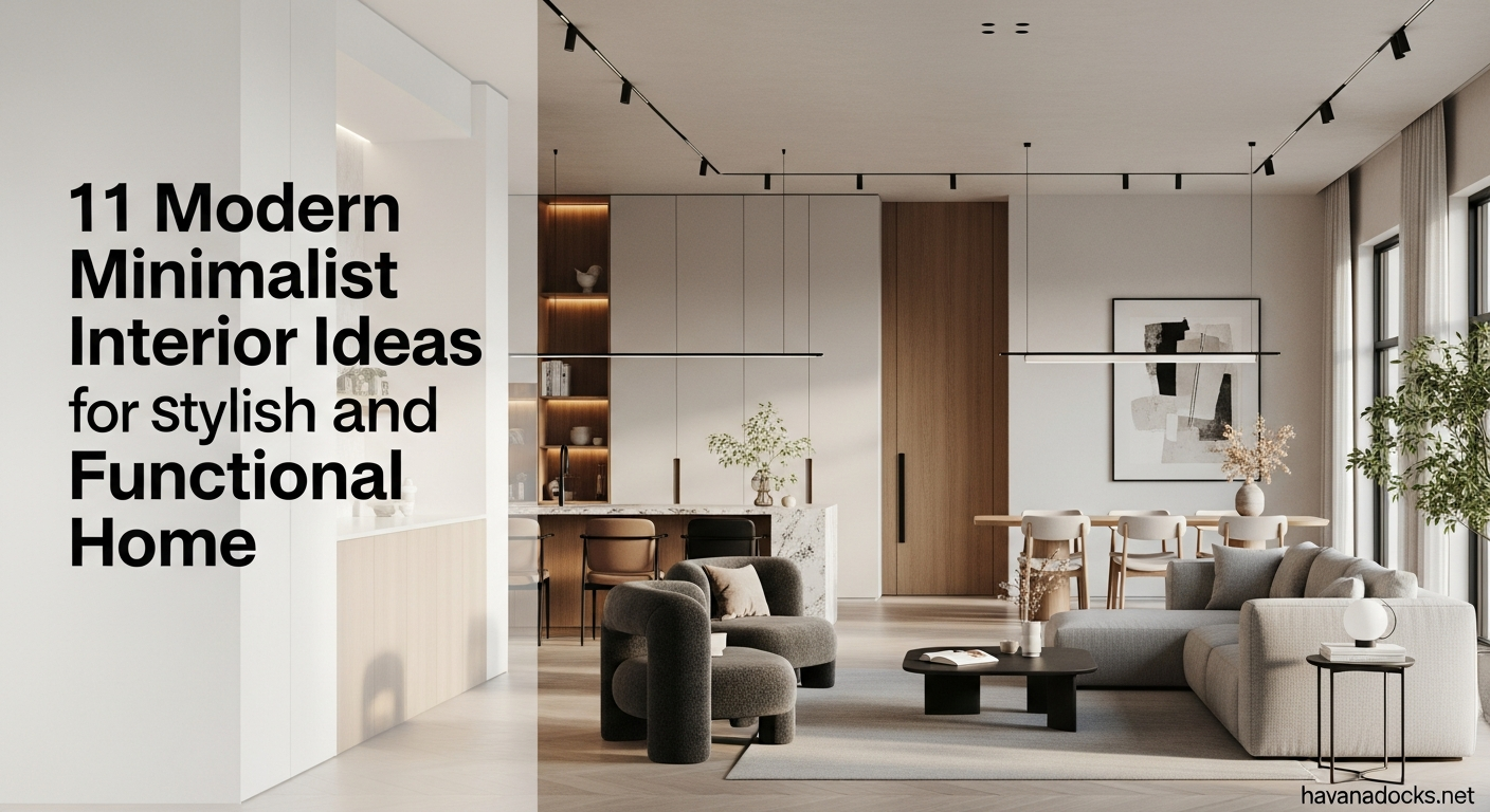 11 Modern Minimalist Interior Ideas for a Stylish and Functional Home 10 11 Modern Minimalist Interior Ideas for a Stylish and Functional Home