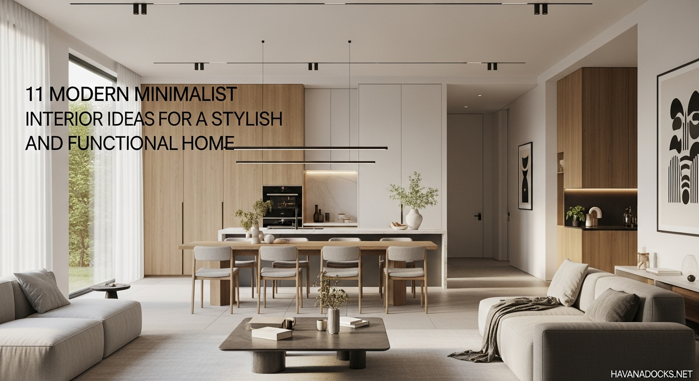 11 Modern Minimalist Interior Ideas for a Stylish and Functional Home 8 11 Modern Minimalist Interior Ideas for a Stylish and Functional Home