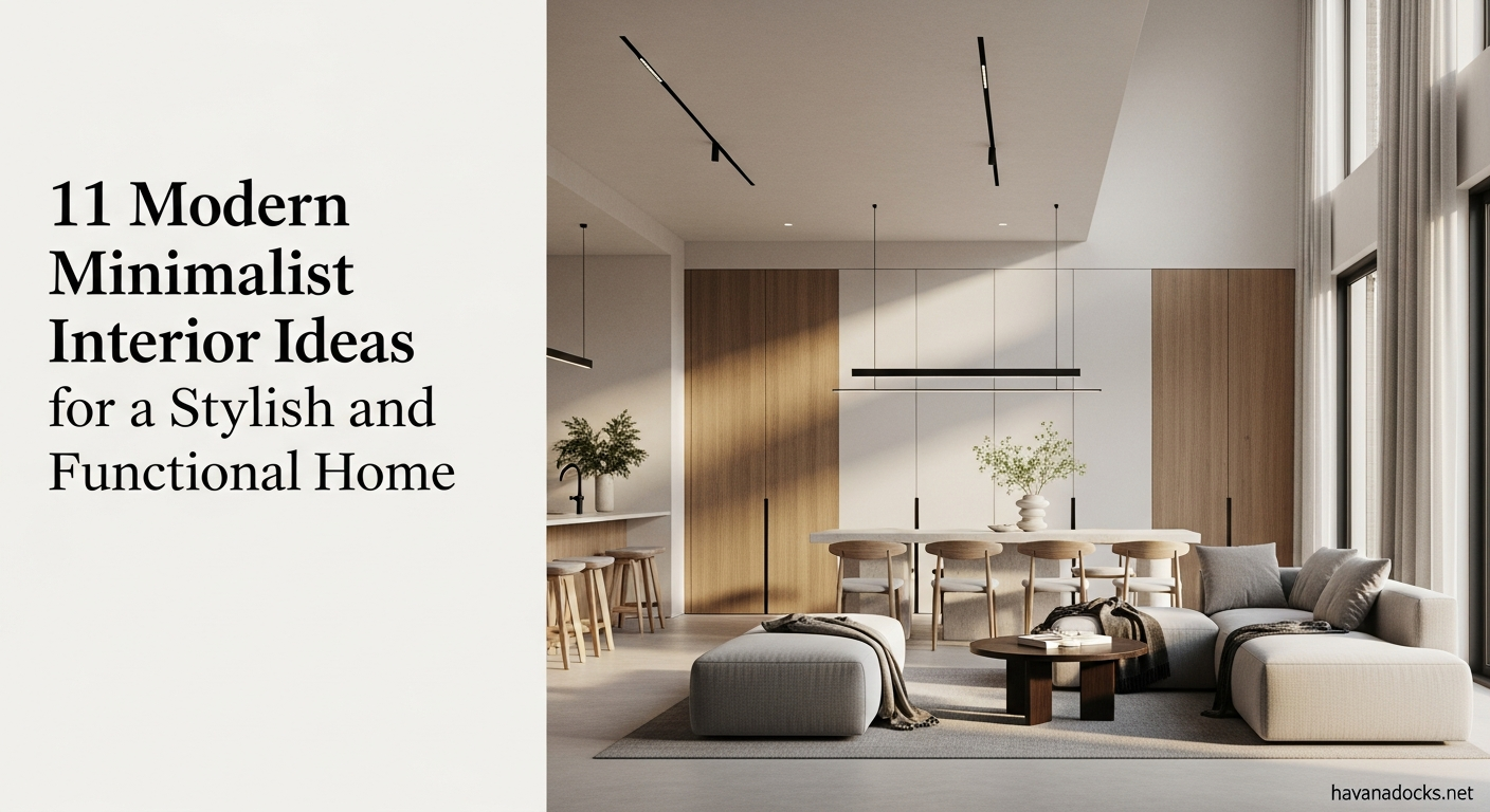 11 Modern Minimalist Interior Ideas for a Stylish and Functional Home 9 11 Modern Minimalist Interior Ideas for a Stylish and Functional Home