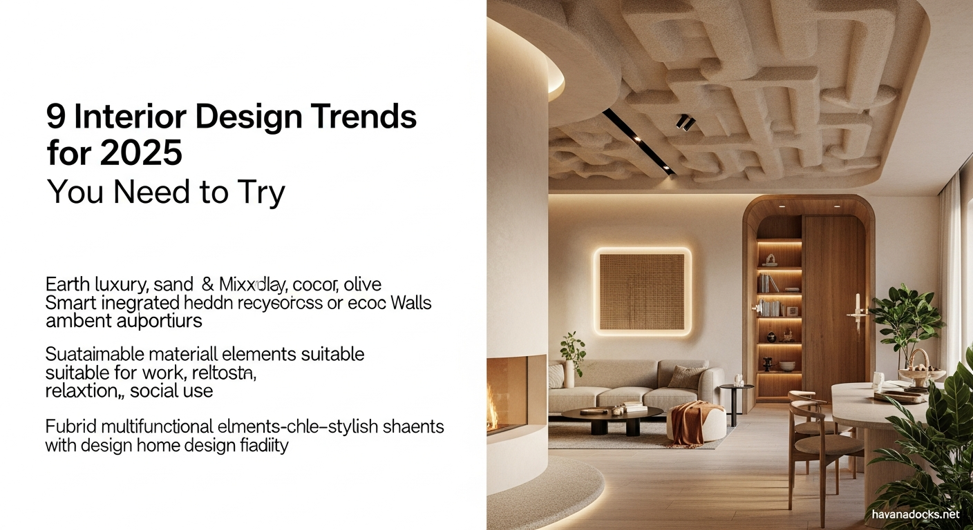 9 Interior Design Trends for 2025 You Need to Try 9 9 Interior Design Trends for 2025 You Need to Try