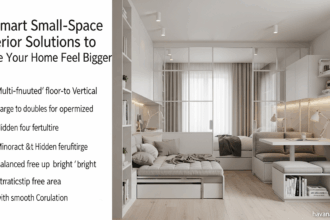 13 Smart Small-Space Interior Solutions to Make Your Home Feel Bigger