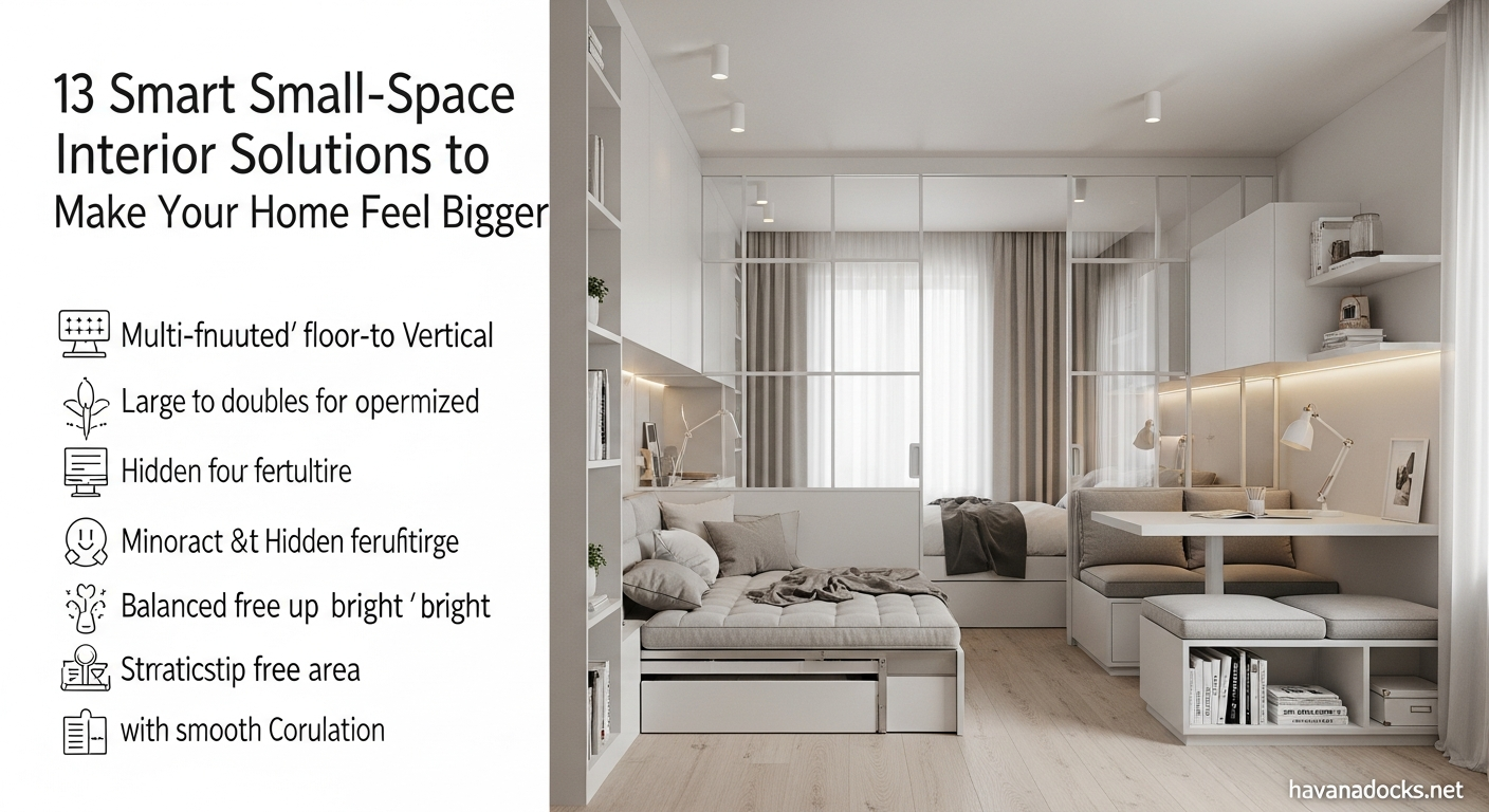 13 Smart Small-Space Interior Solutions to Make Your Home Feel Bigger 4 13 Smart Small-Space Interior Solutions to Make Your Home Feel Bigger