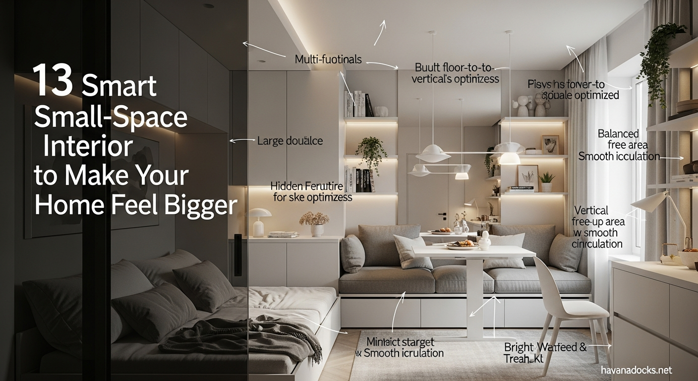 13 Smart Small-Space Interior Solutions to Make Your Home Feel Bigger 8 13 Smart Small-Space Interior Solutions to Make Your Home Feel Bigger