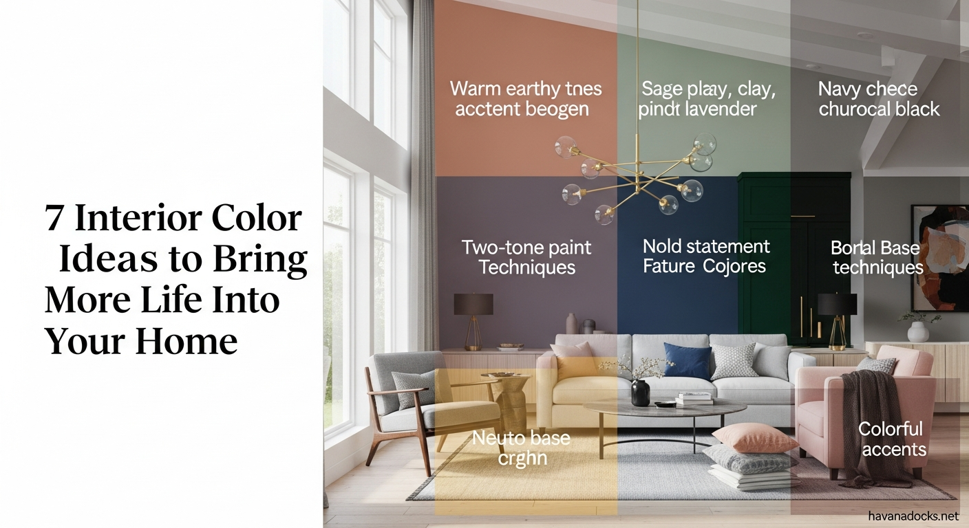 7 Interior Color Ideas to Bring More Life Into Your Home