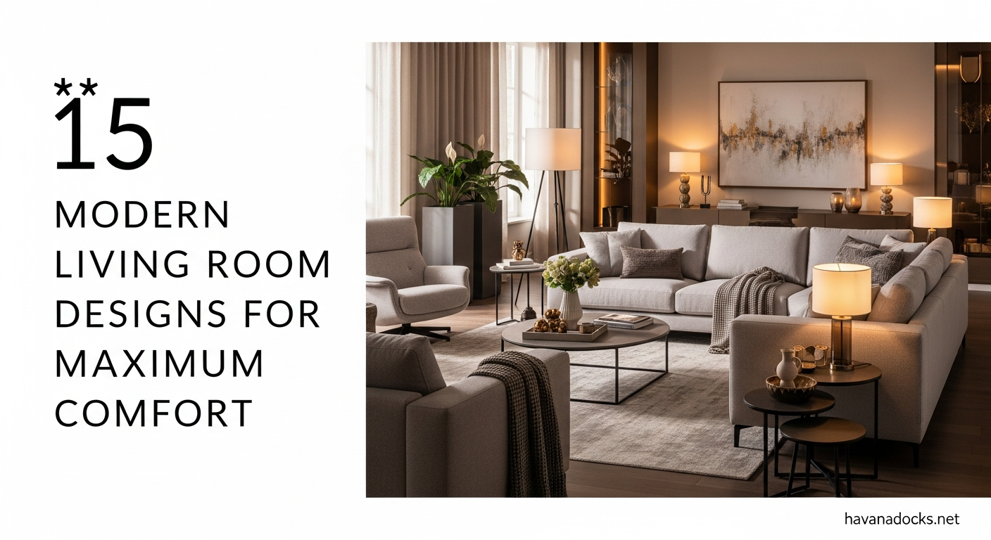 15 Modern Living Room Designs for Maximum Comfort 4 15 Modern Living Room Designs for Maximum Comfort